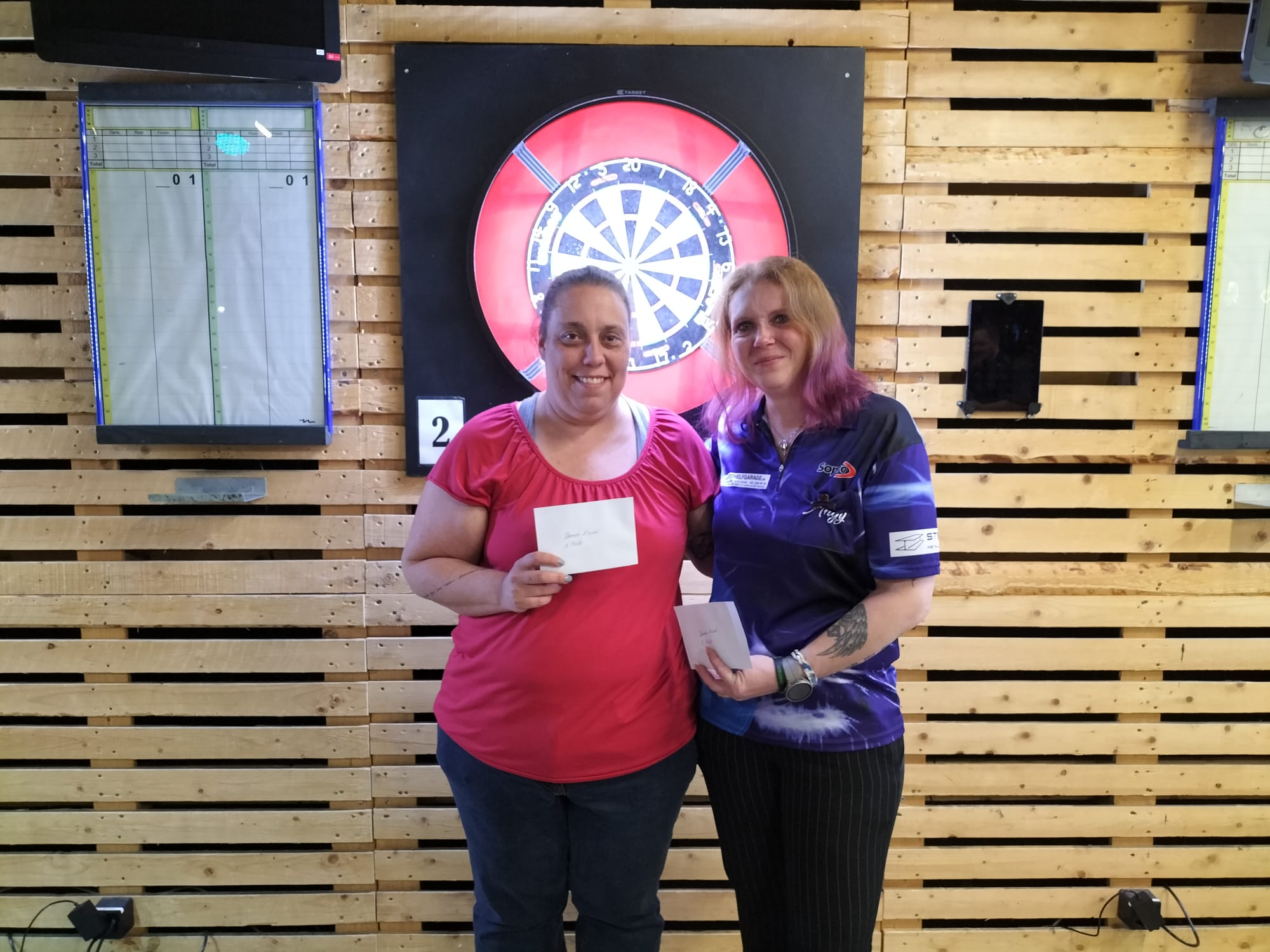 Sissach Open 2023 - Finale dames: Jeannette Stoop (vainqueur) et Angela Heinrich